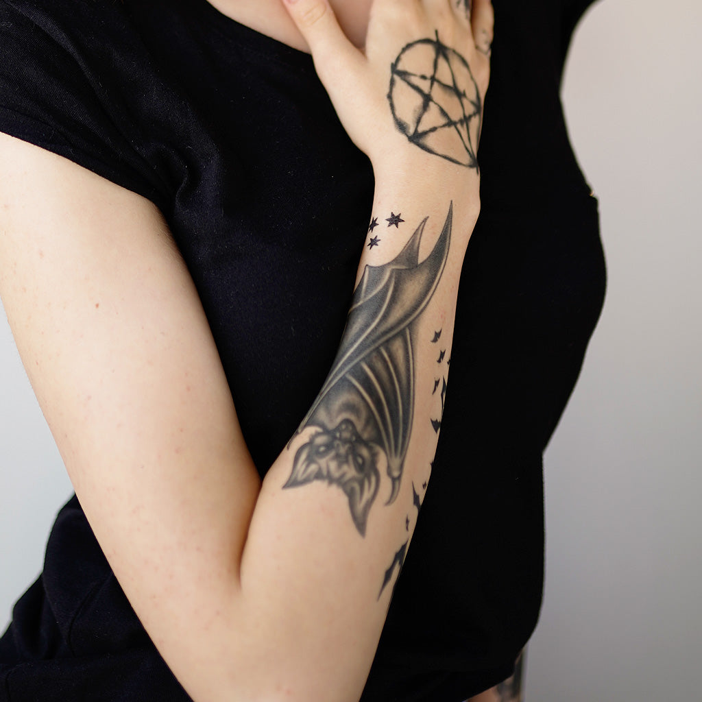 bat tattoo