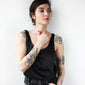 beautiful roses temporary tattoo