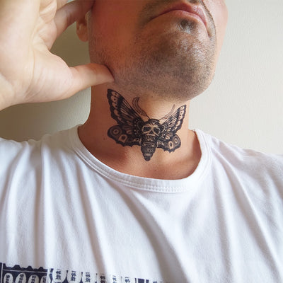 Death Moth Tattoo