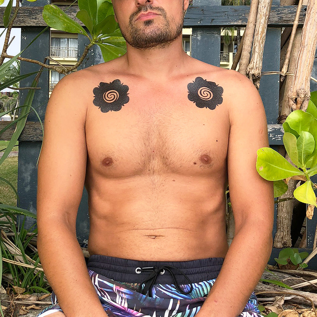 Bunga Teruong / Borneo Rose Tattoo