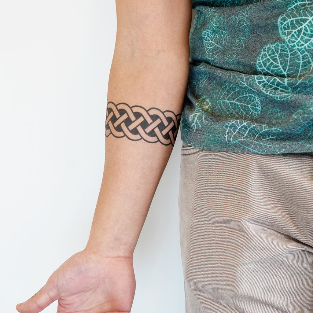 Celtic Knot Arm band Tattoo