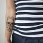 time is up temporary tattoo