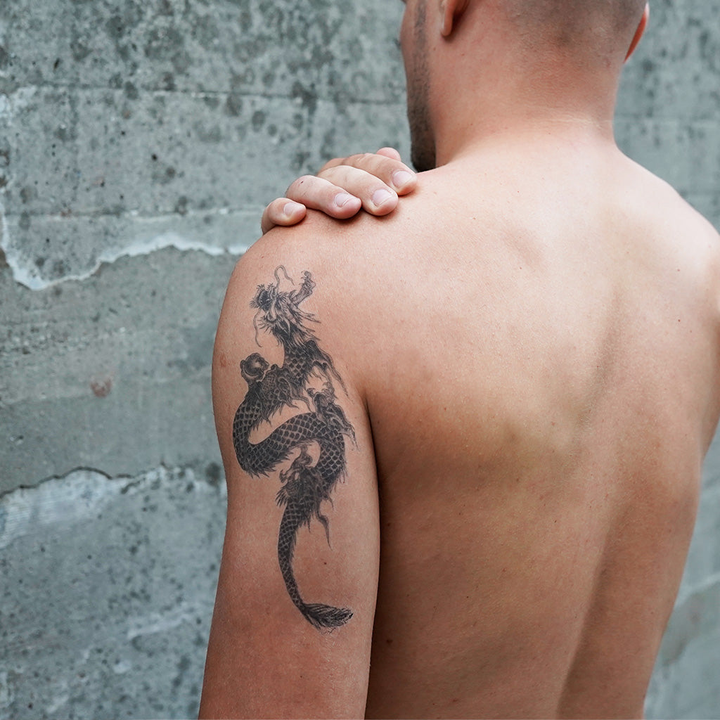 Small Chinese Dragon Tattoo