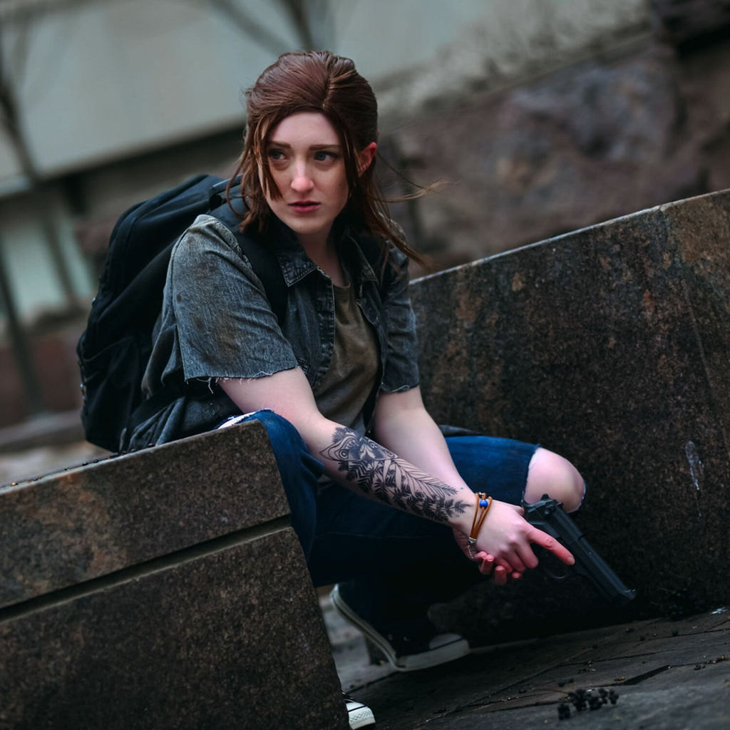 last of us ellie cosplay tattoo