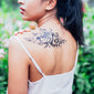 peony black tattoo