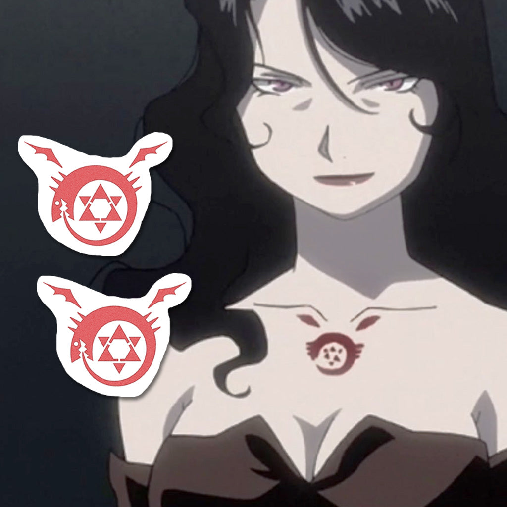 Homunculus Full Metal Alchemist (Set of 2) TattooIcon