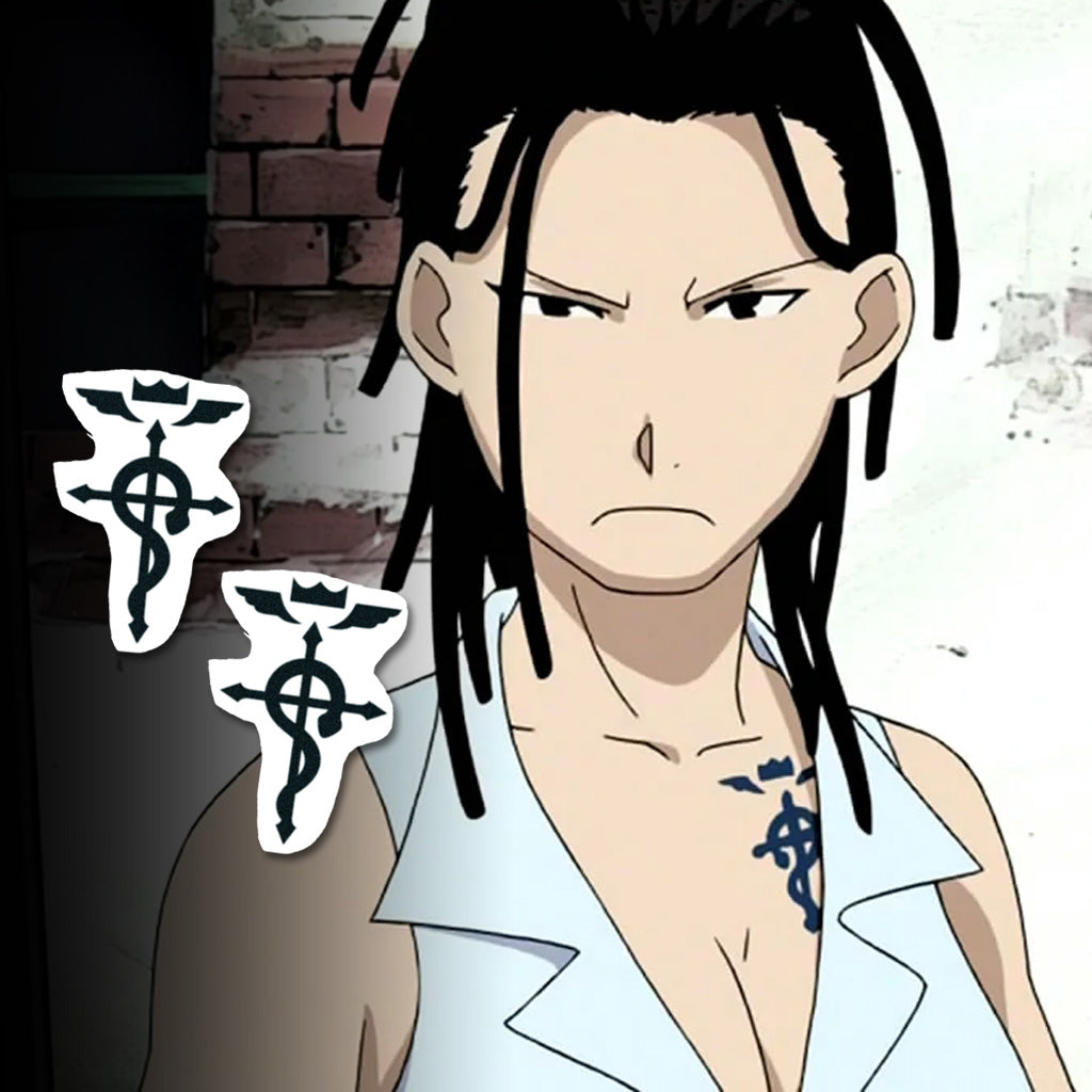 Izumi Curtis Flamel Symbol (Set of 2)