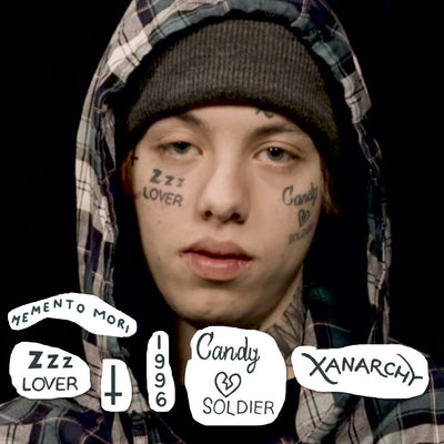 Lil Xan Temporary Tattoo Set