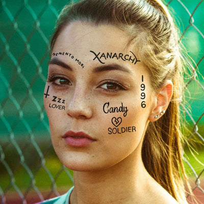 Lil Xan Temporary Tattoo Set