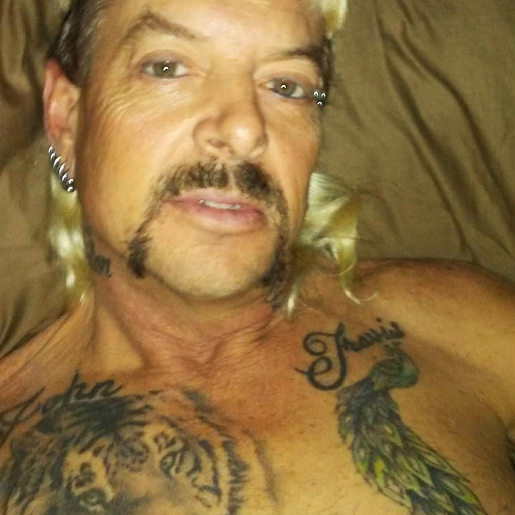 Joe Exotic Tiger King Tattoo Set