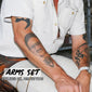 Joe Exotic Tiger King Tattoo Set