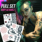 Judy Alvarez FULL SET Temporary Tattoos