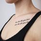 script temporary tattoo