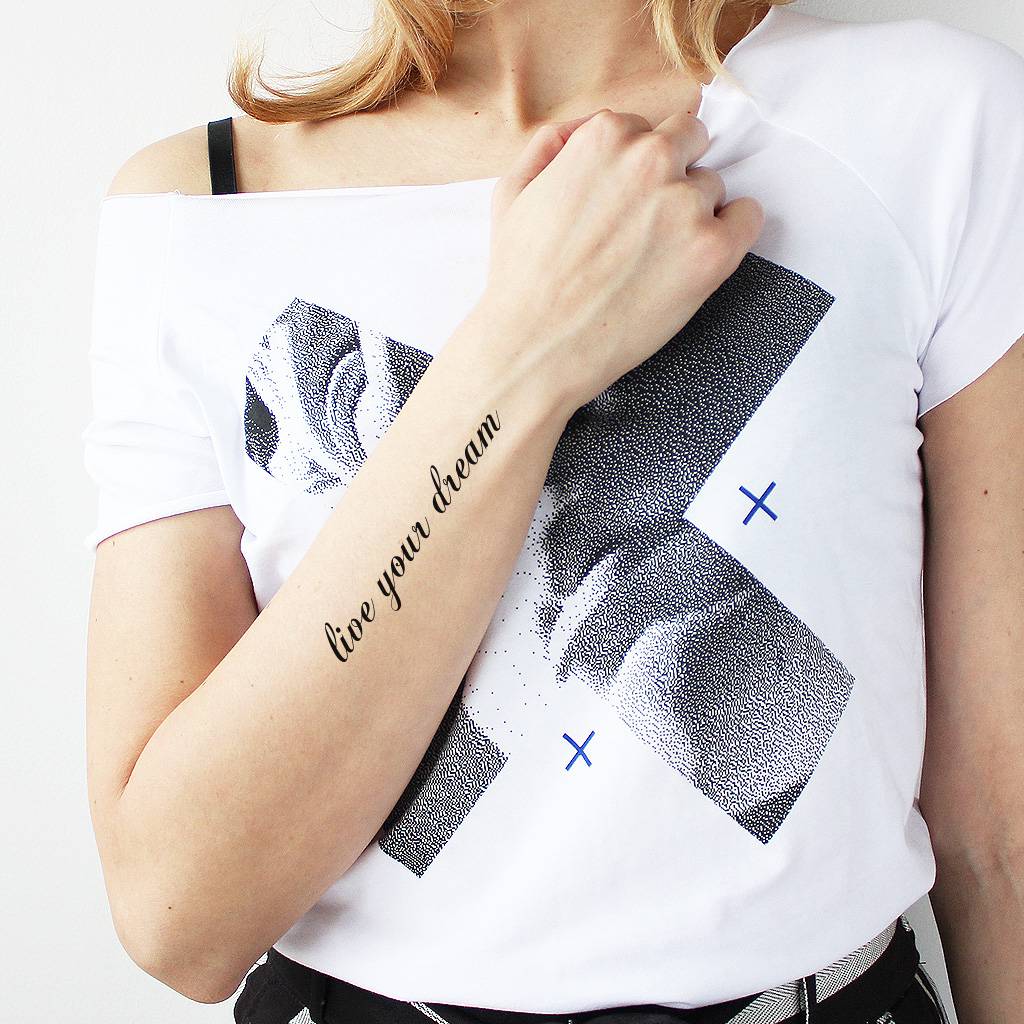 live your dream tattoo
