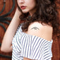 Minimalist Mountain Tattoo (Set of 2)