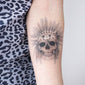 native american headdress temporary tattoo