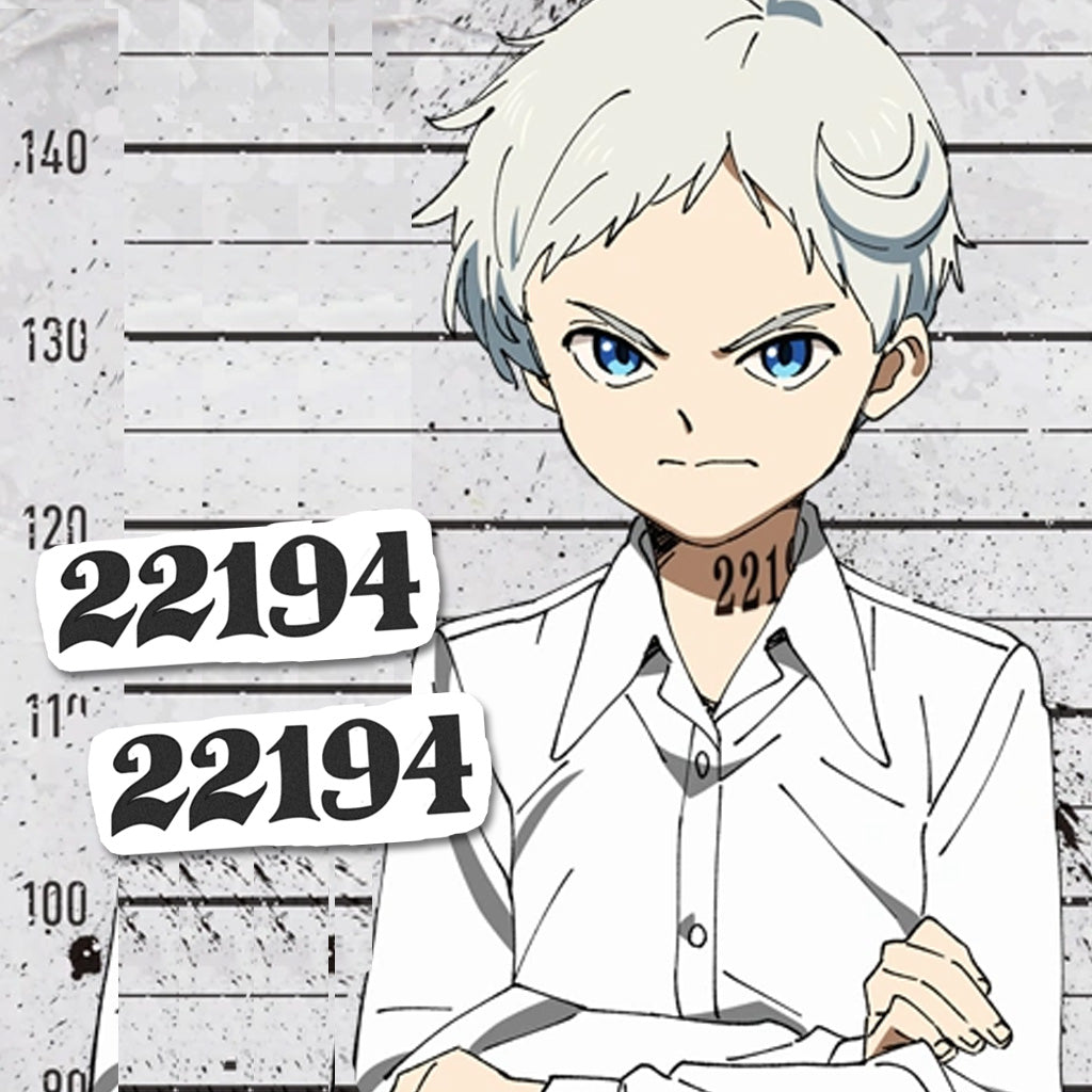 The Promised Neverland Norman Tattoo (Set of 2) TattooIcon
