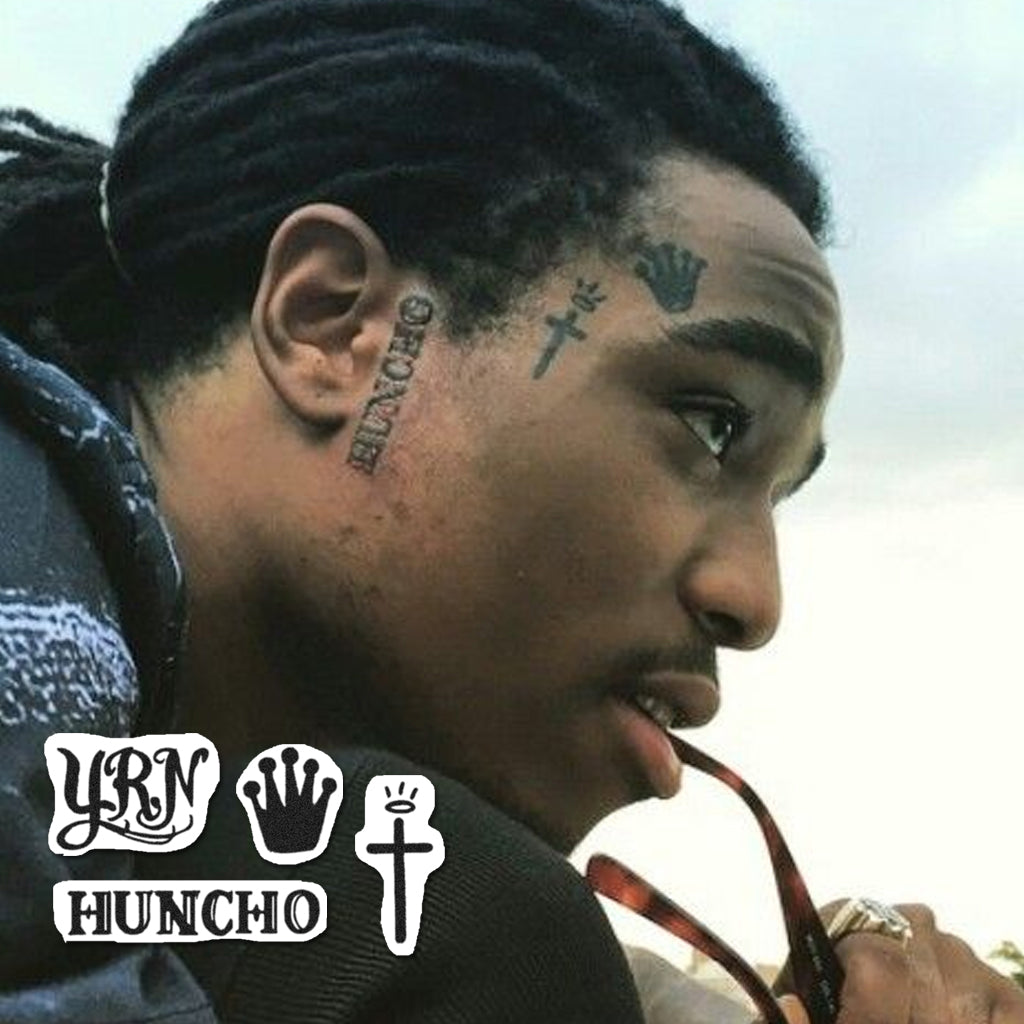 Quavo Migos Temporary Tattoo Set