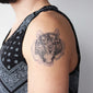 tiger temporary tattoo
