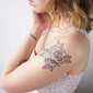 dotwork rose
