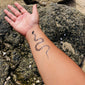 california snake tattoo