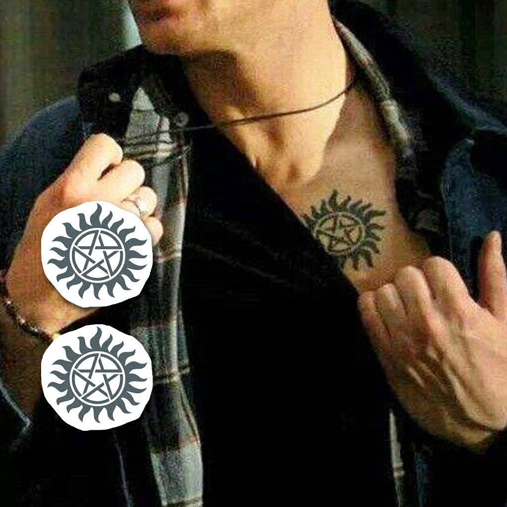 Supernatural Pentagrams (Set of 2)
