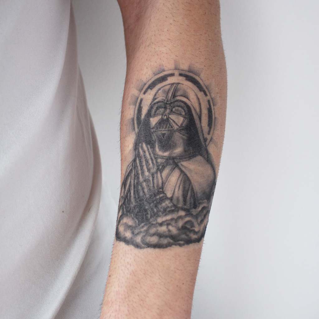 vader temporary tattoo