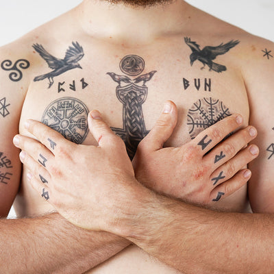 viking set tattoos