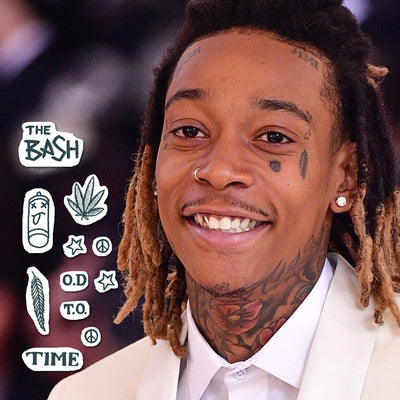 Wiz Khalifa Face Temporary Tattoo Set