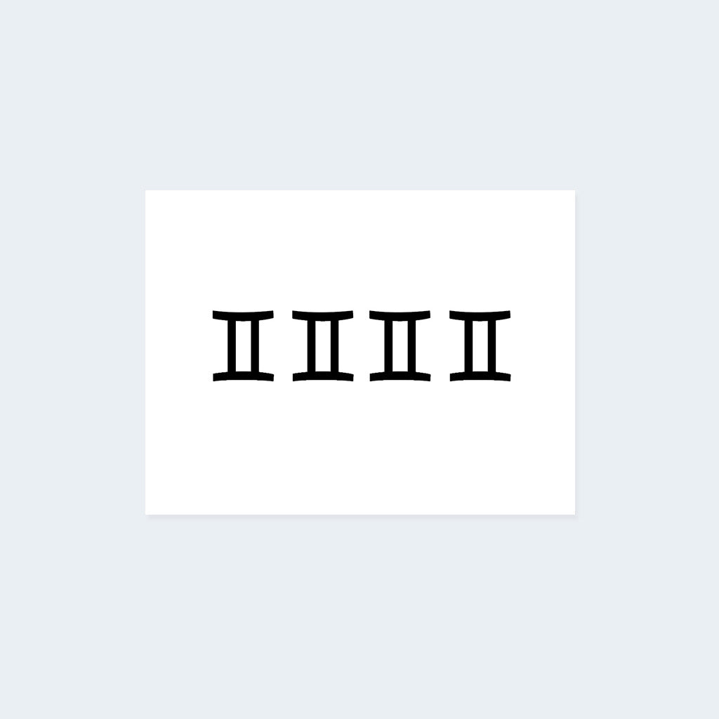 Roman Numeral III Tattoo Ideas