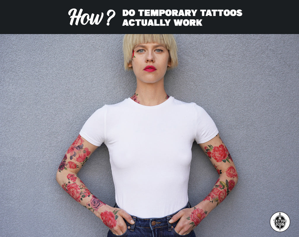 How do temporary tattoos actually work?