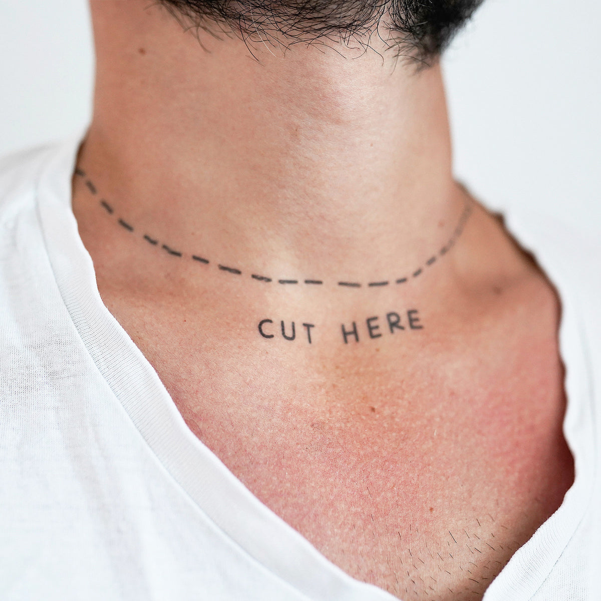 Trevor Philips GTA Neck Temporary Tattoo (Set of 2) TattooIcon