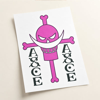 Ace Temporary Tattoo SET