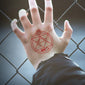 Roy Mustang Red Flame Tattoo (Set of 2)