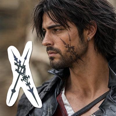 clive rosfield temporary tattoo mark