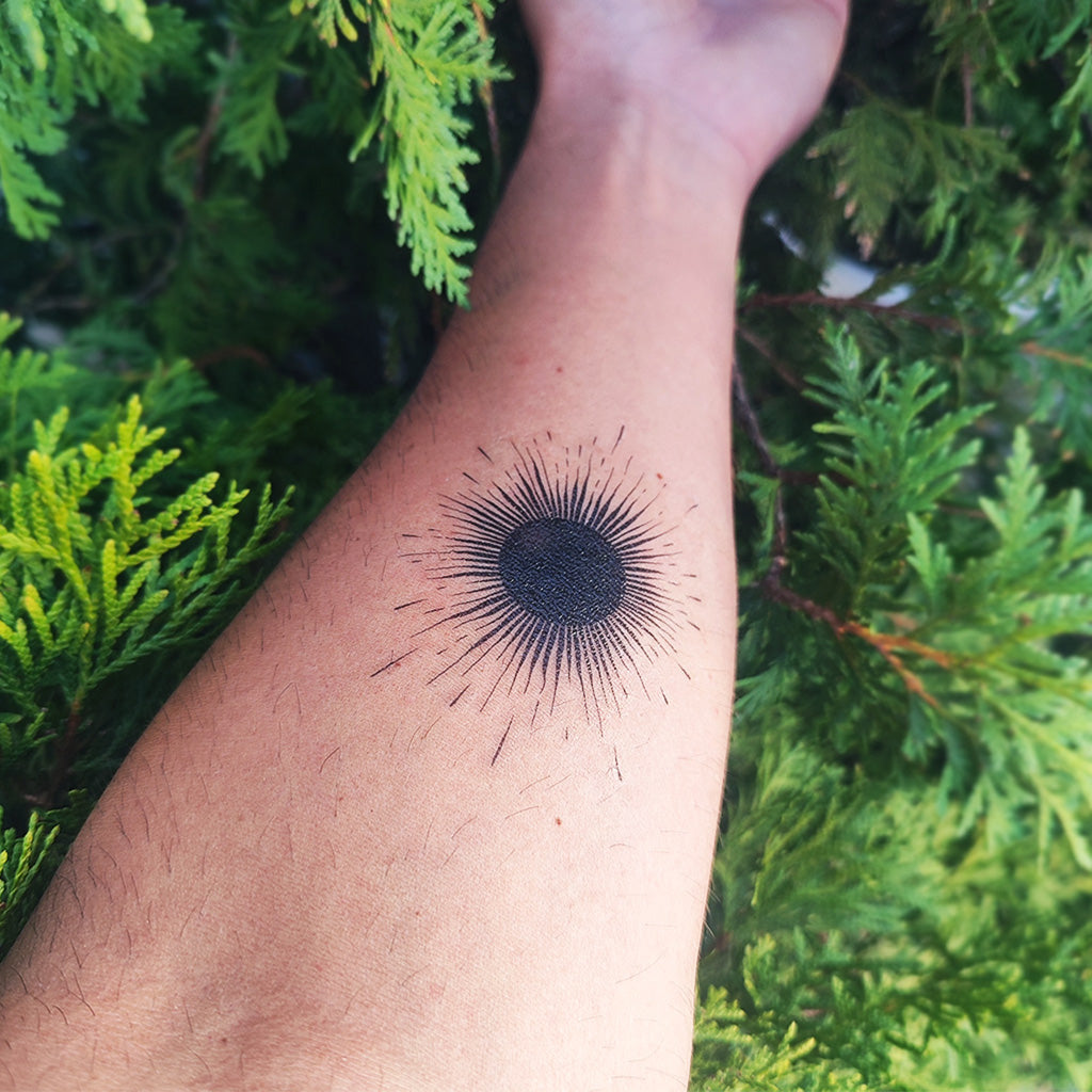 Black Hole Sun Tattoo TattooIcon