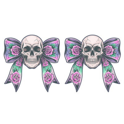Skull Bow Tie (Set of 2)