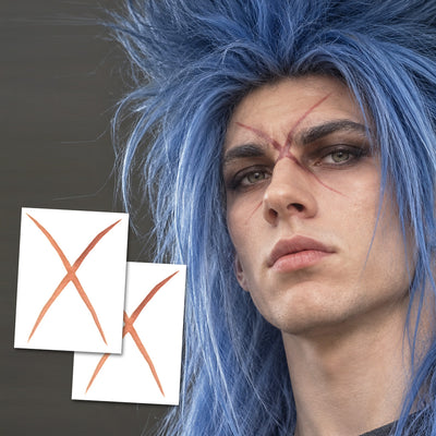 Saix KH Scar Tattoo (Set of 2)
