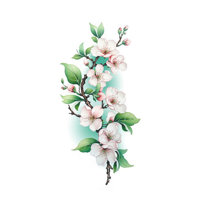 Cherry Flower Tattoo