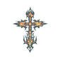 Burning Cross Tattoo