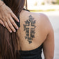 Cross & Roses Tattoo