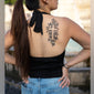 Cross & Roses Tattoo