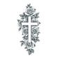 Cross & Roses Tattoo