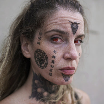 Demon Warlock Tattoo Set