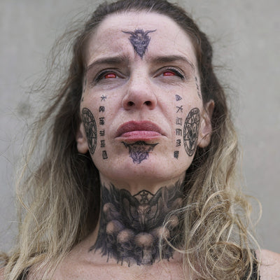 Demon Warlock Tattoo Set