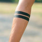 Two Solid Lines Armband Tattoo