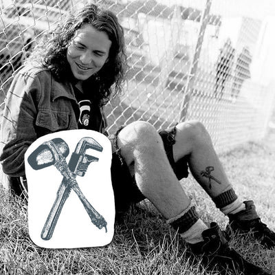 Eddie Vedder Leg Tattoo