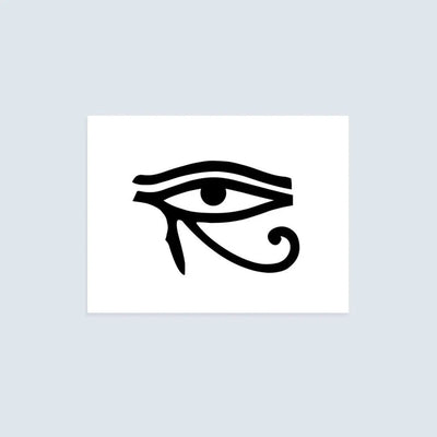 Eye of Harus Tattoo (Set of 2)