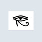 Eye of Harus Tattoo (Set of 2)