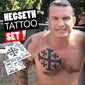 Pete Hegseth Temporary Tattoos FULL SET